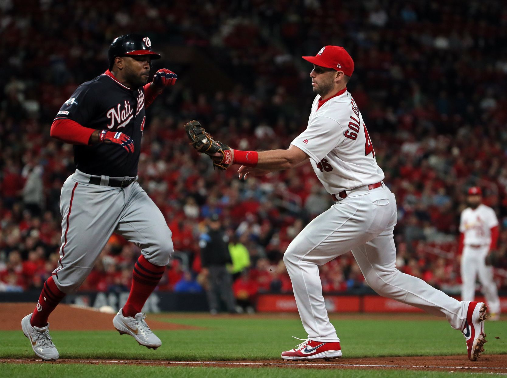 Washington Nationals vs St. Louis Cardinals, Game 1 NLCS in St. Louis